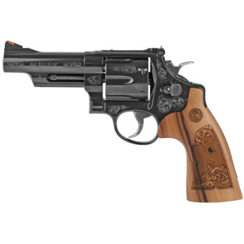 S&W 29 4" 44MAG 6RD BL MACH ENGRVD