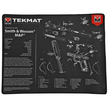 TEKMAT ULTRA PSTL MAT S&W M&P BLK