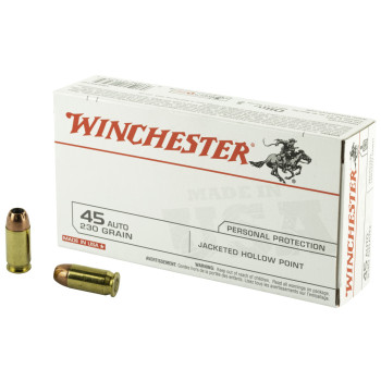 WIN USA 45ACP 230GR JHP 50/500