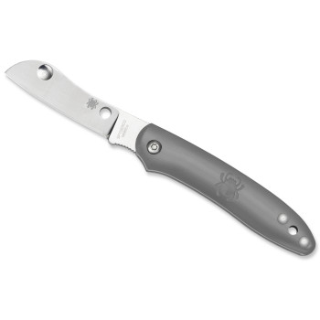 SPYDERCO ROADIE PEN KNIFE GREY