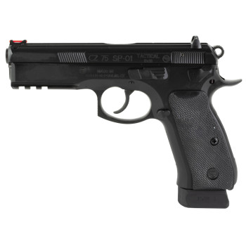 CZ 75 SP-01 TAC 9MM 4.6" BLK 18RD FO