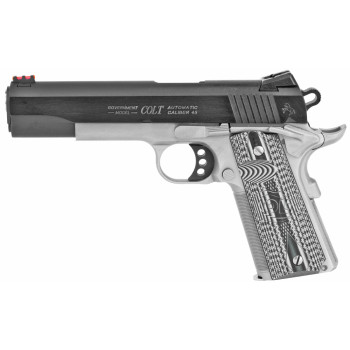 COLT GOVT COMP 45ACP 5" 8RD STS/BL