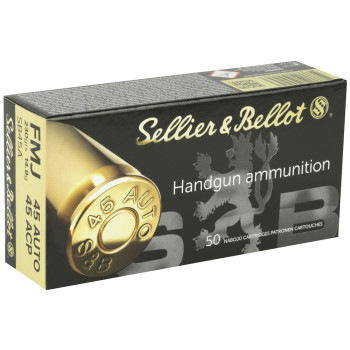 S&B 45ACP 230 FMJ 1000RD CS