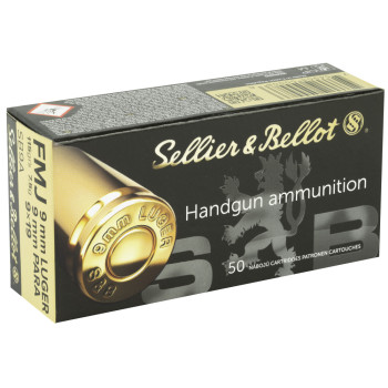 S&B 9MM 115GR FMJ 1000RD CS