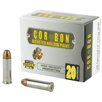 CORBON 38SPL+P 125GR JHP 20/500