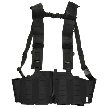BL FORCE STK 10SPD CHEST RIG M4 BLK