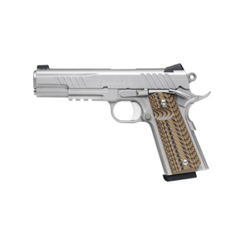 SAV 1911 45ACP 5" 8RD STS W/RAIL