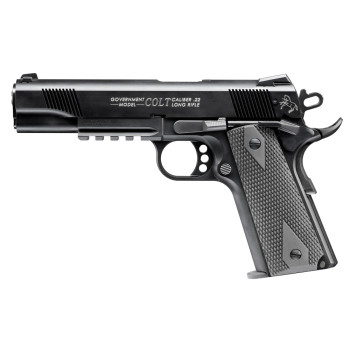 WAL COLT 1911 RAILGN 22LR 5" 10RD BL