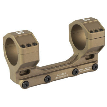 BADGEBADGER COM MOUNT 34MM 1.54" TAN