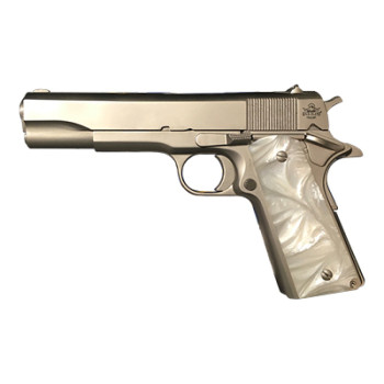 ROCK ISLAND STD 45ACP 5" 8RD NICKEL