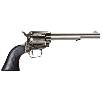 HERITAGE 22LR ONLY 6.5" NICKEL STAR