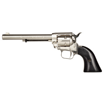 HERITAGE 22LR ONLY 6.5" NICKEL BLK