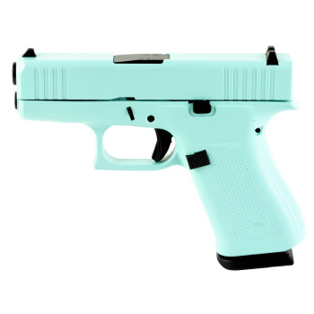 GLOCK 43X 9MM 10RD ROBINS EGG BLUE