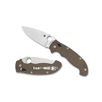 SPYDERCO MANIX 2 XL BRN CANVAS CPM