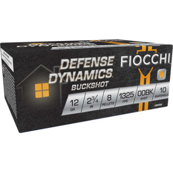 FIOCCHI 12GA 2.75" 00BK 10/250