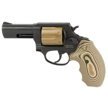 TAURUS 856 38SPL 3" 6RD OR BLK/TAN