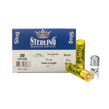 STERLING BIG GAME 20GA SLUG 10/200