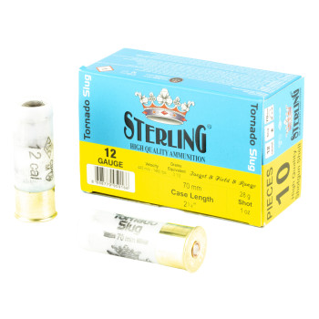 STERLING BG 12GA 2.75" SLUG 10/200