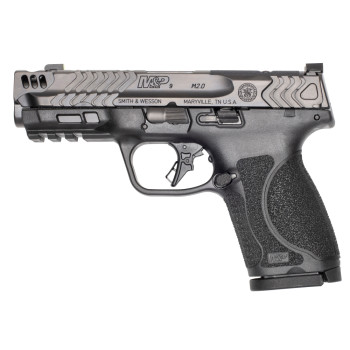 S&W PC M&P M2.0 C 9MM 15RD OR BLK