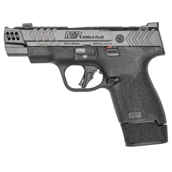 S&W PC M&P SHIELD PLUS 4" PRT BK OR