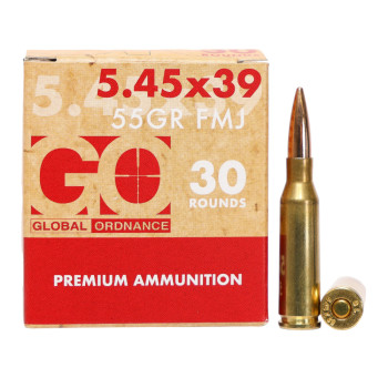 GO 5.45X39MM 55GR FMJ BRASS 30/900