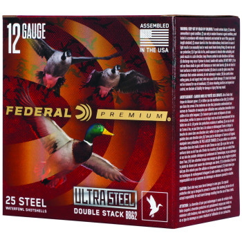 FED ULT STL 12GA 3" 1.25OZ 25/250