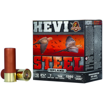 HEVI STL UPLND 12GA 2.75" #7 25/250