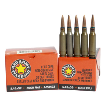 CENT ARMS 5.45X39 60GR FMJ 30/1440