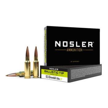 NOSLER 6.5 GRENDEL 120GR BT 20/200