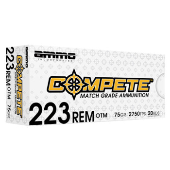 AMMO INC 223REM 75GR OTM 20/200