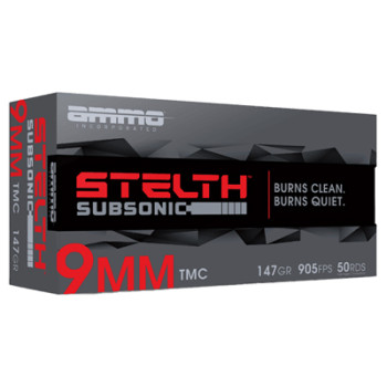 AMMO INC STEALTH 9MM 147GR 50/1000