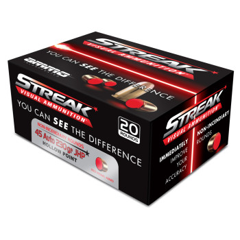 STREAK RED 45 AUTO 230GR JHP 20/200