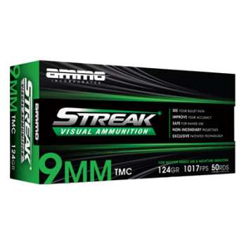 STREAK GRN 9MM 124GR TMC 50/1000