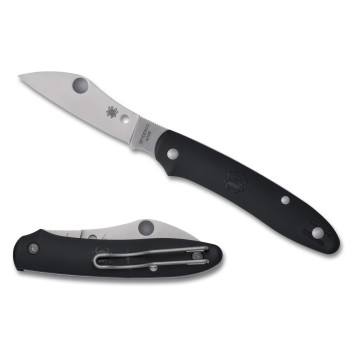 SPYDERCO ROADIE XL LTWT 2.74" BLK