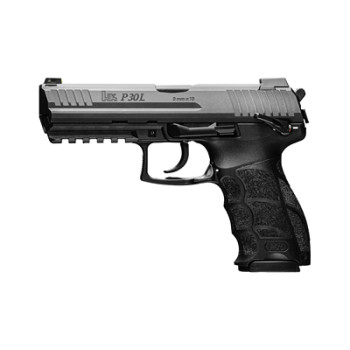 HK P30L 9MM 4.45" 20RD V1 LEM BLK