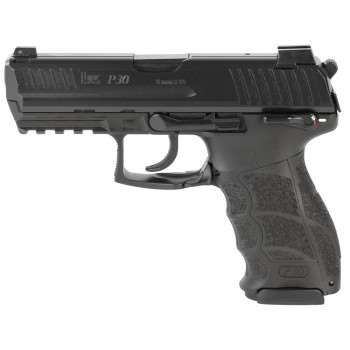 HK P30 S 9MM 3.85" 20RD V3 DA/SA BLK