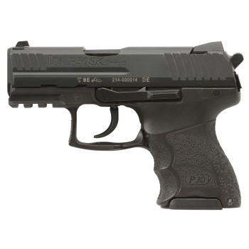 HK P30SK 9MM 3.27" 10RD V3 DA/SA BLK