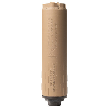 HUX FLOW 9K SUPPRESSOR 9MM TI FDE