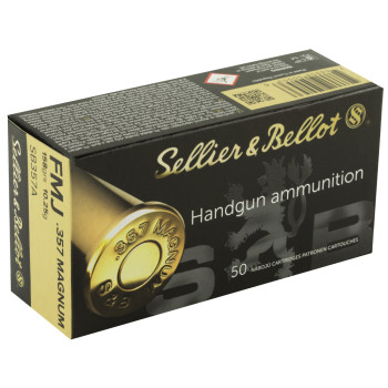 S&B 357MAG 158GR FMJ 1000RD CS