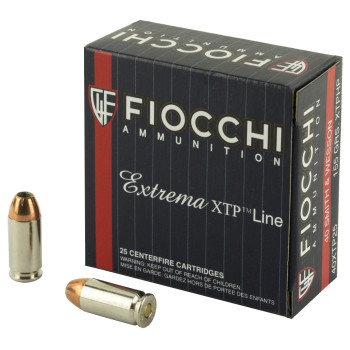 FIOCCHI 40SW 155GR XTP 25/500