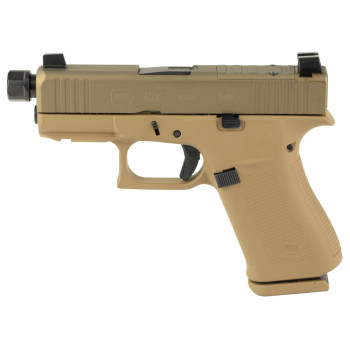 GLOCK 43X 9MM 10RD DEBO FDE