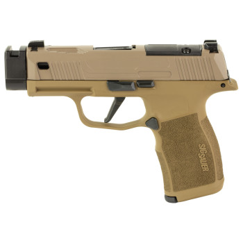 SIG P365X 9MM 3.7" 12RD BLACK/TAN