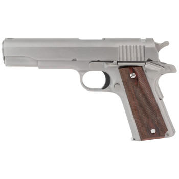 COLT 1911C GOVT 45ACP 5" STS NOSITES