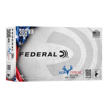 FED NON TYPICAL 308 WIN 180GR SP 20/