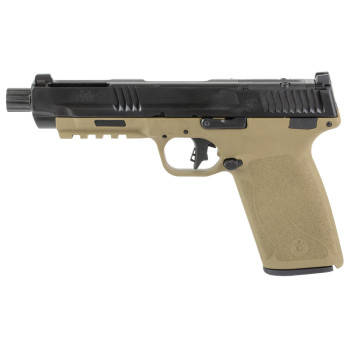 S&W M&P 5.7 OR TB 22RD FDE/BLK BNDL