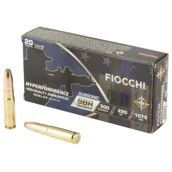 FIOCCHI HYPR SBR 300BLK 220GR 20/200