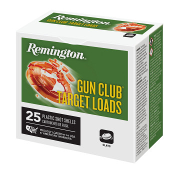 REM GUN CLUB 12GA 2.75" 1 1/8OZ #8