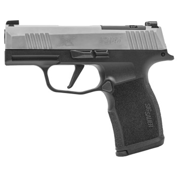SIG P365X 9MM 3.1" 12RD OR BLK/SS