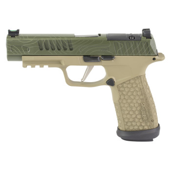SIG P365 FUSE 9MM 21RD ODG/TAN TOPO