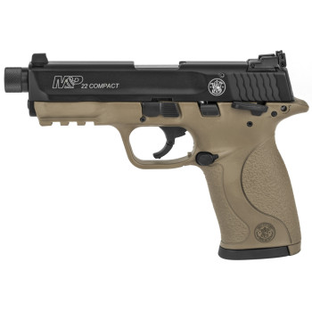 S&W M&P 22LR 3.6" FDE 10RD